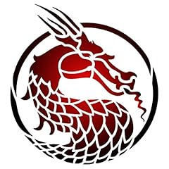 Pochoir tête dragon d'occasion  Livré partout en France