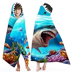 Shark hooded towel for sale  Delivered anywhere in USA 