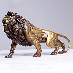 Lion statue bronze for sale  Delivered anywhere in USA 