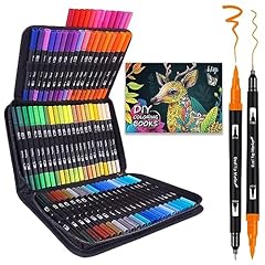 Dual brush marker for sale  Delivered anywhere in USA 
