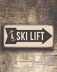 Ski lift tin for sale  Delivered anywhere in USA 