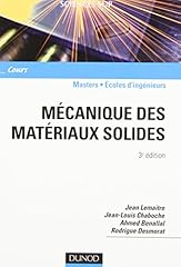 Mécanique matériaux solides d'occasion  Livré partout en Belgiqu