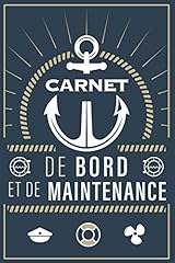 Carnet bord maintenance d'occasion  Livré partout en France