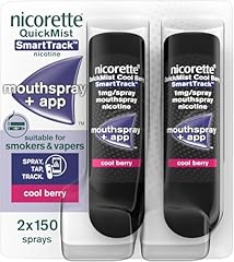 Nicorette quickmist smarttrack for sale  Delivered anywhere in UK