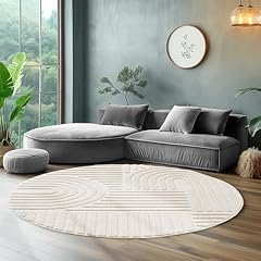 Hochflor rund teppich gebraucht kaufen  Wird an jeden Ort in Deutschland