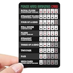 Poker hand rankings for sale  Delivered anywhere in USA 