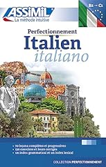 assimil perfectionnement italien d'occasion  Livré partout en France