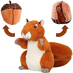 Squirrel plushie reversable for sale  Delivered anywhere in UK