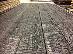 Charred timber cladding for sale  Delivered anywhere in Ireland