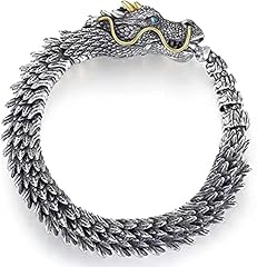 Silver handmade dragon for sale  Delivered anywhere in UK