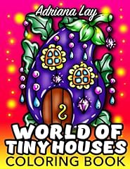 Tiny houses coloring for sale  Delivered anywhere in USA 