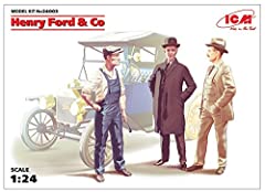 ICM ICM24003 1:24-Henry Ford & Co 3 Figures for sale  Delivered anywhere in UK
