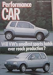 Performance car magazine for sale  Delivered anywhere in UK