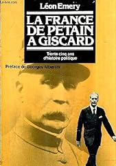Pétain giscard ans d'occasion  Livré partout en France