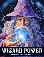 Wizard power coloring for sale  Delivered anywhere in USA 