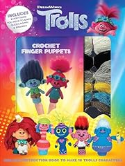 Dreamworks trolls crochet for sale  Delivered anywhere in USA 