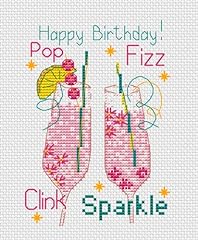 Akxstitch sparkle birthday for sale  Delivered anywhere in Ireland