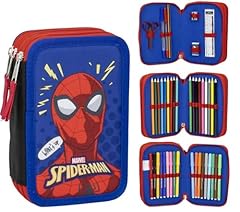 Astuccio scomparti spiderman usato  Spedito ovunque in Italia 