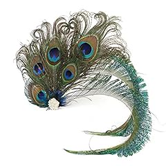 Lovfingu fascinator peacock for sale  Delivered anywhere in USA 