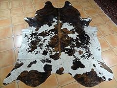 Large cowhide rug for sale  Delivered anywhere in UK