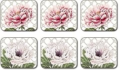 Jason peonies coasters for sale  Delivered anywhere in UK