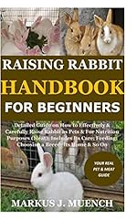 Raising rabbit handbook for sale  Delivered anywhere in USA 