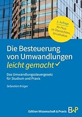 Besteuerung umwandlungen leich gebraucht kaufen  Wird an jeden Ort in Deutschland