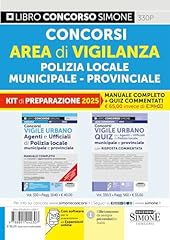 Concorsi area vigilanza usato  Spedito ovunque in Italia 
