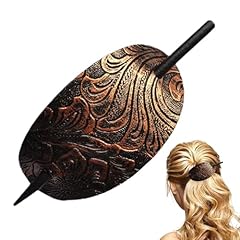 Barrette cheveux cuir d'occasion  Livré partout en France
