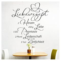 Grandora wandtattoo spruch gebraucht kaufen  Wird an jeden Ort in Deutschland