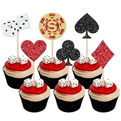 Pcs casino cupcake for sale  Delivered anywhere in USA 