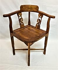 Sedia etnica teak usato  Spedito ovunque in Italia 