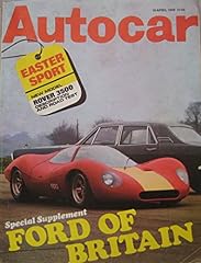 Autocar magazine april for sale  Delivered anywhere in UK