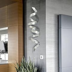 Silver metal wall for sale  Delivered anywhere in USA 