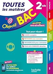 Objectif bac matières d'occasion  Livré partout en France