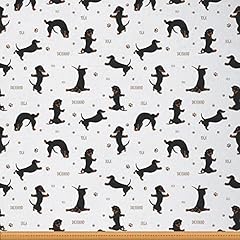 Dachshund fabric yard for sale  Delivered anywhere in UK