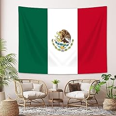 Mexican flag tapestry for sale  Delivered anywhere in USA 