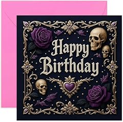 Gothic happy birthdays for sale  Delivered anywhere in UK