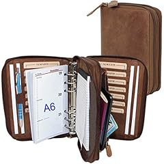 Almadih leather organizer for sale  Delivered anywhere in UK