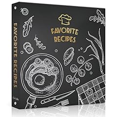 Recipe binder 8.5x11 for sale  Delivered anywhere in USA 