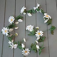 Artificial white daisy for sale  Delivered anywhere in UK