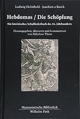 Hebdomas schöpfung lateinisch gebraucht kaufen  Wird an jeden Ort in Deutschland