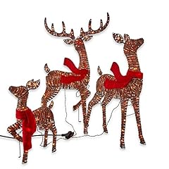 Christmas reindeer family for sale  Delivered anywhere in USA 