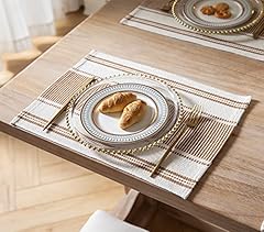 Placemats set dining for sale  Delivered anywhere in USA 