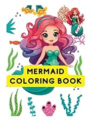 Mermaid coloring book d'occasion  Livré partout en France