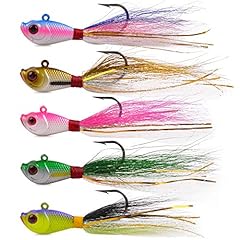 Bucktail jigs saltwater for sale  Delivered anywhere in USA 