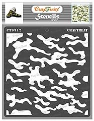 Craftreat camouflage stencils for sale  Delivered anywhere in UK