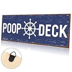 Poop deck sign for sale  Delivered anywhere in USA 