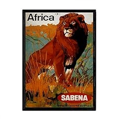 Affiche vintage afrique d'occasion  Livré partout en France
