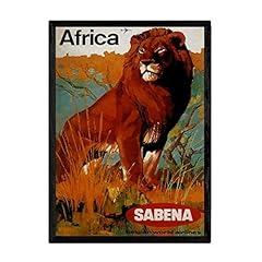 Affiche vintage afrique d'occasion  Livré partout en France